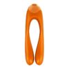 SATISFYER - VIBRATORE DA DITO CANDY CANE ARANCIONE - immagine 5