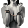 COQUETTE CHIC DESIRE - MANETTE IN PELLE FANTASIA VEGANA CON FODERA IN NOPRENE - immagine 2