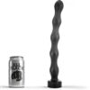 ALL BLACK - PLUG SFERA ANALE 32 CM