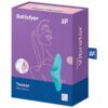 SATISFYER - VIBRATORE DA DITO TEASER LUCE BLU - immagine 5