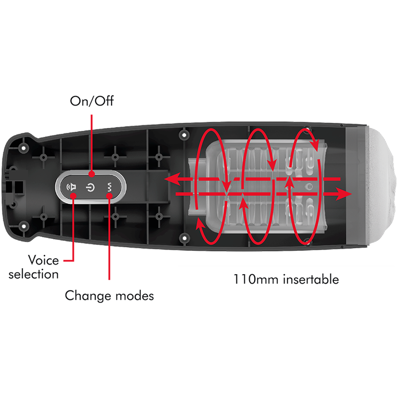 JAMYJOB - TORNADO 360 ROTATE TECH STROKER - immagine 5