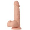 BAILE - BELLISSIMO INCONTRO DILDO REALISTICO FLESSIBILE BAHAMUT 21.8 CM NATURALE - immagine 2