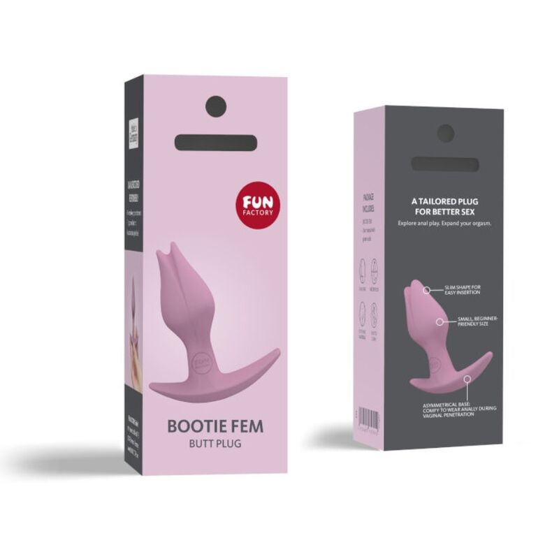 FUN FACTORY - BOOTIE FEM TAPPO ANALE FEMMINILE ROSA - immagine 2