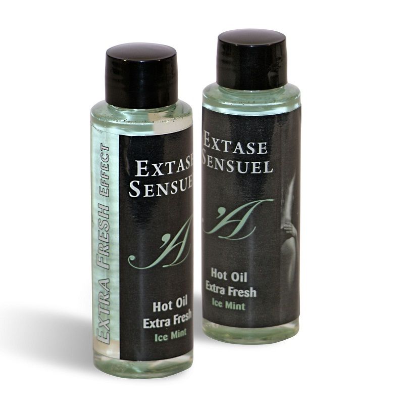 EXTASE SENSUAL - OLIO DA MASSAGGIO CON EFFETTO GHIACCIO EXTRA FRESCO 100 ML - immagine 2