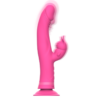 INTENSE - VIBRATORE JULIO RABBIT IN SILICONE ROSA - immagine 3
