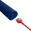 FUN FACTORY - VIM WAND RUMBLE VIBRADOR RECARGABLE SILICONA NARANJA - immagine 4