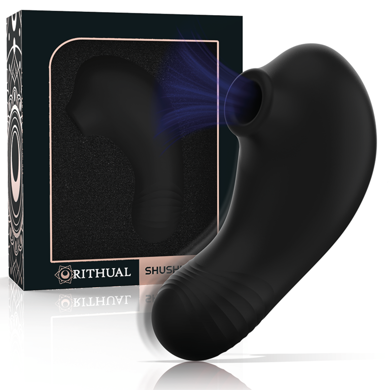 RITHUAL - STIMOLATORE CLITORIDE TASCABILE SHUSHU PRO 2 POTENTI MOTORI JET - immagine 2