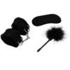 INTENSE - FETISH PLAYSET EROTICO 2 CON MANETTE, MASCHERA CIECA E TICKLER - immagine 2