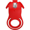 PRETTY LOVE - ANELLO VIBRATORE RUBEN 7 VIBRAZIONI IN SILICONE ROSSO - immagine 4