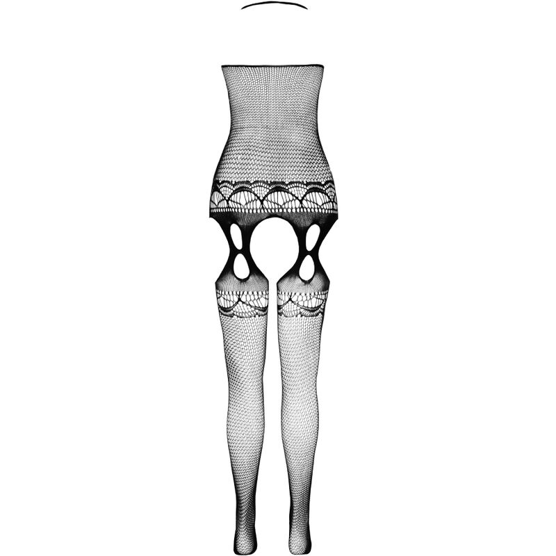 PASSION - ECO COLLECTION BODYSTOCKING ECO BS006 NEGRO - immagine 4