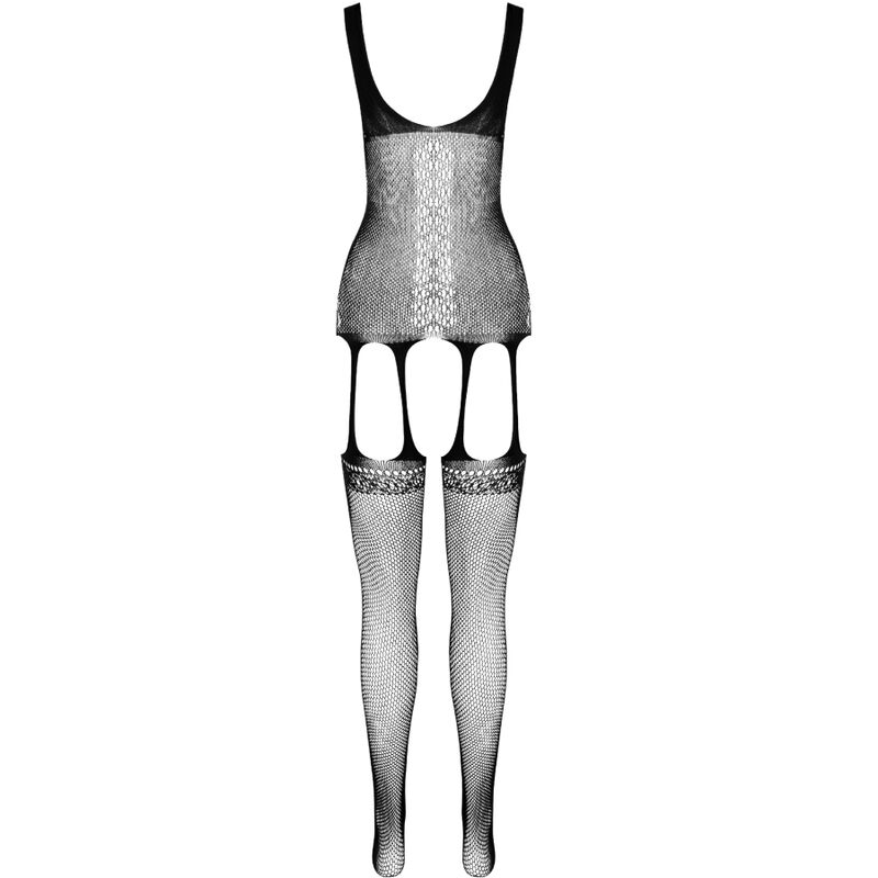 PASSION - ECO COLLECTION BODYSTOCKING ECO BS007 NEGRO - immagine 4