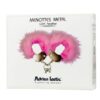 ADRIEN LASTIC - MANETTE IN METALLO CON PIUME ROSA - immagine 3