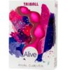 ALIVE - SFERE ANALI IN SILICONE TRIBALL ROSA 15 CM - immagine 2