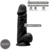 SILEXD - MODELLO 1 PENE REALISTICO PREMIUM SILEXPAN SILICONE NERO 21.5 CM - immagine 2