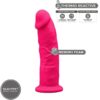 SILEXD - MODELLO 2 PENE REALISTICO PREMIUM SILEXPAN SILICONE FUCSIA 19 CM - immagine 2