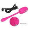 PRETTY LOVE - DOREEN UOVO VIBRANTE RICARICABILE MAGENTA TELECOMANDO - immagine 5
