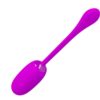 PRETTY LOVE - UOVO VIBRANTE JULIUS IMPERMEABILE-RICARICABILE VIOLA - immagine 4