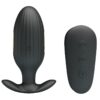 PRETTY LOVE - VIBRATORE ANALE RICARICABILE KELLY PLUG NERO - immagine 4
