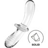 SATISFYER - DILDO DOPPIO CRISTALLO TRASPARENTE - immagine 4