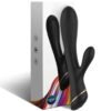ARMONY - VIBRATORE RABBIT IN SILICONE NERO - immagine 4
