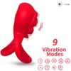 ARMONY - ANELLO VIBRATORE CUORE ROSSO