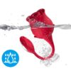 ARMONY - LECCATURA VIBRANTE DEL CLITORIDE ROSA E VIBRATORE ROSSO - immagine 3