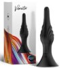 ARMONY - VIBRATORE E PLUG ANALE TELECOMANDO NERO - immagine 4