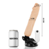 BASECOCK - VIBRATORE REALISTICO TELECOMANDO FLESH 20 CM -O- 4 CM - immagine 2