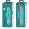 PRETTY LOVE - VIBRATORE CONIGLIO CON LECCATURA VERDE ACQUA - immagine 4