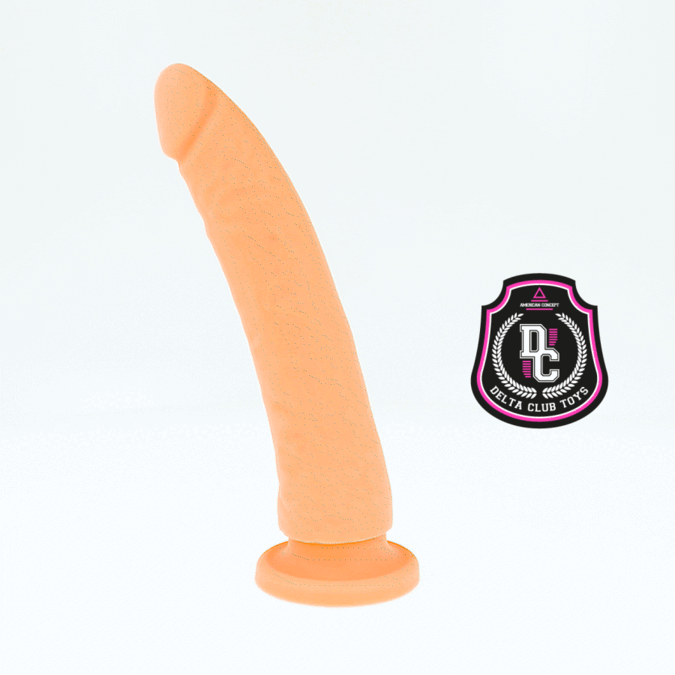 DELTA CLUB - TOYS DILDO NATURALE IN SILICONE MEDICO 20 CM -O- 4 CM - immagine 3