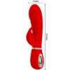 PRETTY LOVE - VIBRATORE MULTIFUNZIONE G-SPOT PRESCOTT ROSSO - immagine 5