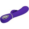 PRETTY LOVE - VIBRATORE MULTIFUNZIONE G-SPOT PRESCOTT VIOLA - immagine 4