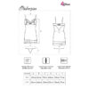 LIVCO CORSETTI FASHION - MAKREZIAN LC 90545 FALDA + PANTY NEGRO - immagine 5