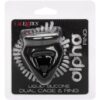CALEXOTICS - ALPHA ANELLO DUAL CAGE NERO - immagine 2