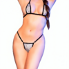 CHILIROSE - CR 4660 BIKINI ARGENTO S/M - immagine 3