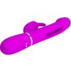 PRETTY LOVE - VIBRATORE DEJON RABBIT 3 IN 1 MULTIFUNZIONE FUCSIA - immagine 4