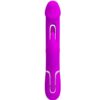 PRETTY LOVE - VIBRATORE DEJON RABBIT 3 IN 1 MULTIFUNZIONE FUCSIA - immagine 2