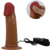 PRETTY LOVE - STARKS IMBRAGATURA SLIP DILDO VIBRAZIONE MULTI-SPEED 17,5 CM MARRONE CHIARO - immagine 5