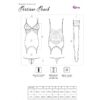 LIVCO CORSETTI FASHION - PERSINNE PEACH SET CORSET + PANTY + MEDIAS - immagine 5