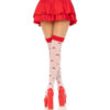 LEG AVENUE - CALZINI A FUNGO ROSSO/BIANCO - immagine 2