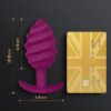 G-VIBE - GPLUG TWIST 2 PLUG ANALE VIOLA - immagine 3