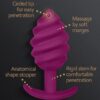 G-VIBE - GPLUG TWIST 2 PLUG ANALE VIOLA - immagine 2