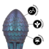 EPIC - VRAKOS PLUG ANALE DRAGON EGG TAGLIA M - immagine 4