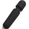 ARMONY - YOUR MAGIC MASSAGGIATORE E VIBRATORE RICARICABILE 10 VIBRAZIONI BACCHETTA PUNTI NERO - immagine 3
