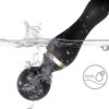 ARMONY - MASSAGGIATORE E VIBRATORE FREEZA TESTA SUPER FLESSIBILE NERA - immagine 4