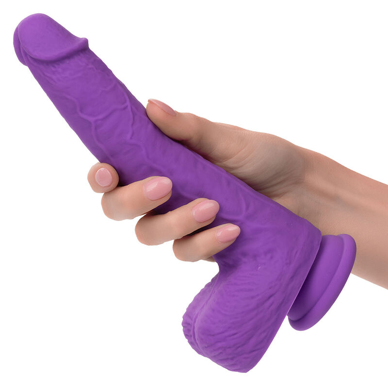 CALEXOTICS - STUDS VIBRATORE RICARICABILE E ROTANTE 10 VIBRAZIONI VIOLA - immagine 5