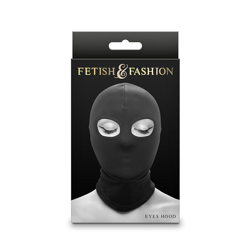 NS NOVELTIES - FETISH FASHION OCCHI CAPPUCCIO NYLON NERO - immagine 2