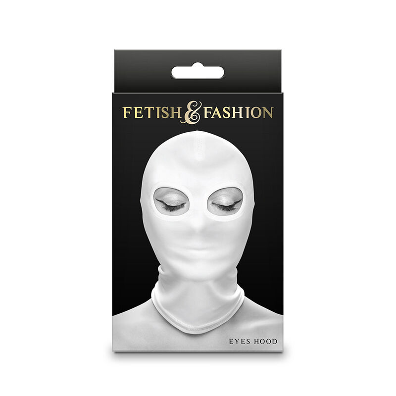 NS NOVELTIES - FETISH FASHION OCCHI CAPPUCCIO NYLON BIANCO - immagine 2
