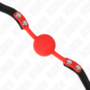 KINK - PALLA IN SILICONE ROSSA 4 CM GAG 60 x 2 CM - immagine 3