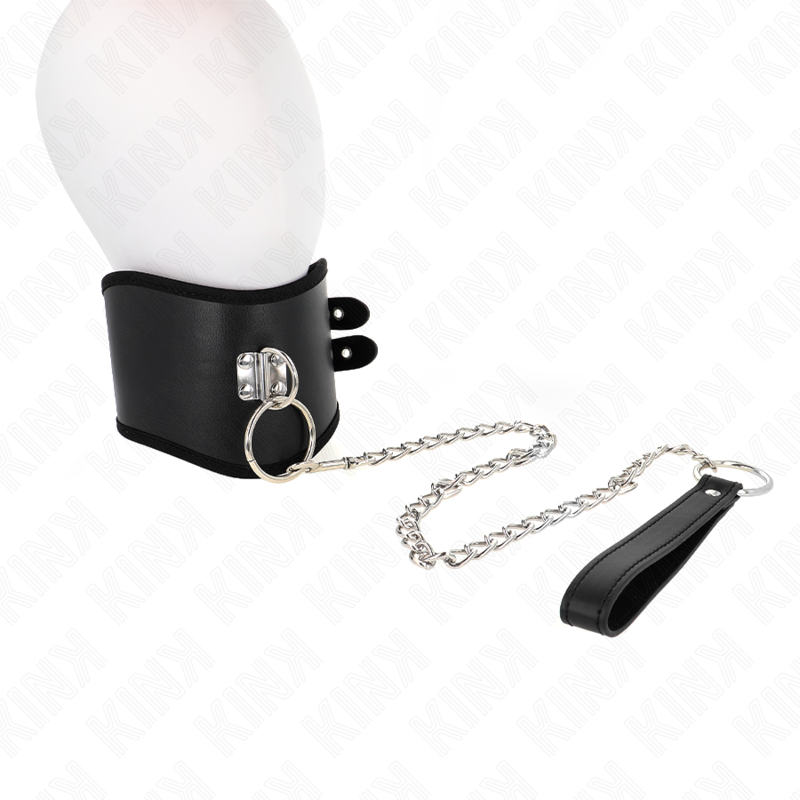 KINK - COLLANA 65 CM CON CINTURINO LARGO REGOLABILE 40-55 CM X 10 CM - immagine 2